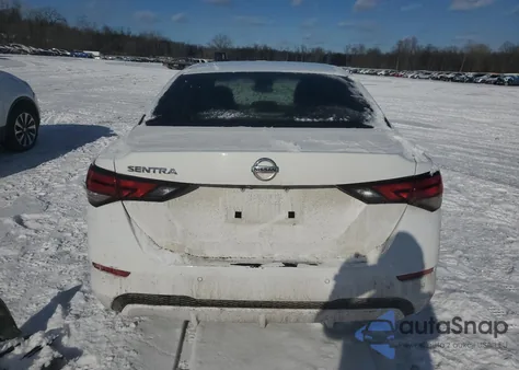 2020 Nissan Sentra S z USA, uszkodzony, nr VIN 3N1AB8BV5LY234332